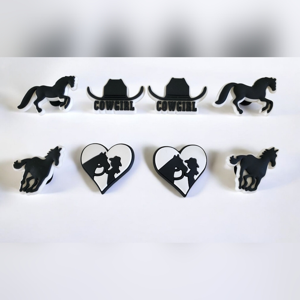 Cowgirl Croc Charms Set 🤠 Western Shoe Charms | Country Girl Accessories